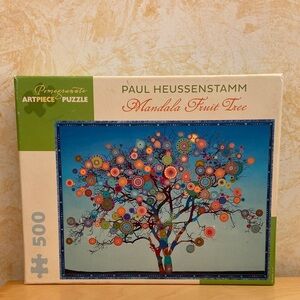 Pomegranate Paul Heussenstamm Mandala Fruit Tree - 500 Piece Puzzle